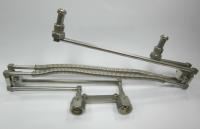 Vacuum Flexible Tubing, Metal Hose Swagelok, Flexible Stainless Steel Hose