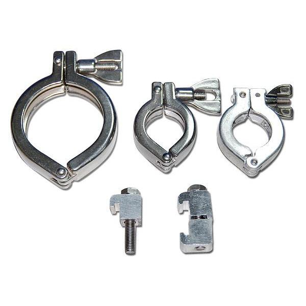 Vacuum Clamp, KF Clamp, Bulkhead Clamps