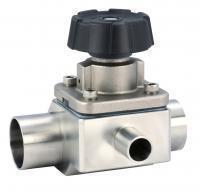 Aseptic 3 way Diaphragm Valve