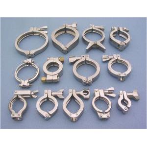 不锈钢真空管夹, 不锈钢真空管束 (Vacuum Stainless Steel Clamp) / KF Hinged Clamp/Bulkhead Clamps)