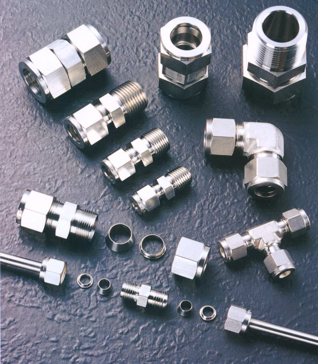 高潔淨氣體管路,/ 高純度氣體管線, High Purity Gas Fittings/Swagelok Parker Stainless Steel Ultra High purity Fittings