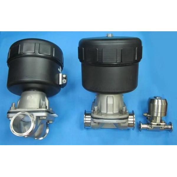 大口径卫生级隔膜阀, 大尺寸卫生级隔膜阀 ( Large Diameter Hygienic Diaphragm Valve)