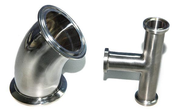 生技制药夹式管件(Stainless Steel Tri - Clamp Fitting)