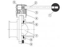 衛生級蝶閥(Sanitary Butterfly Valve K. Young)