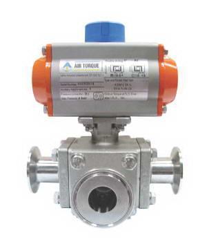 卫生级气动球阀(Sanitary Pneumatic Ball Valve Litai)