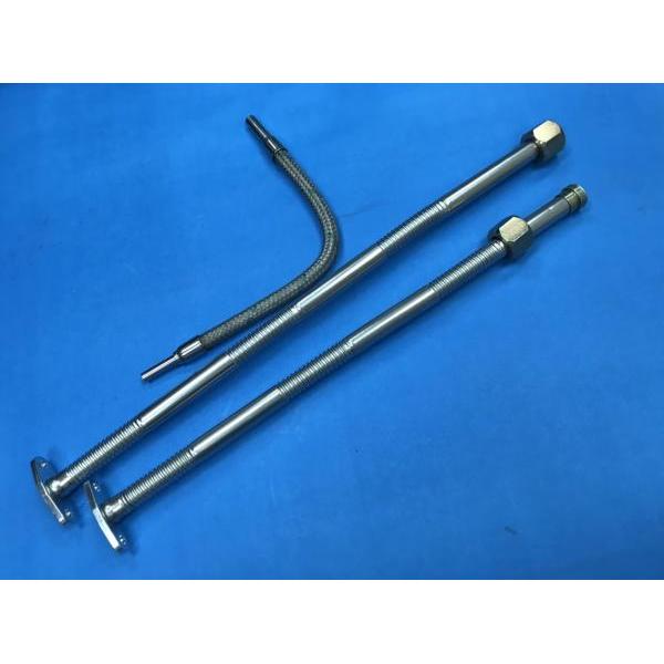 不鏽鋼渦輪供油管，Turbo  Oil Feed Tube,  Turbo Charger Oil Feed Line, Detroit Diesel Flex Stainless Steel Pipe,